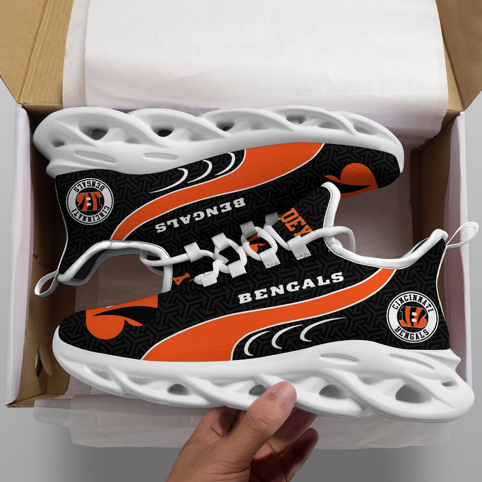 Cincinnati Bengals Clunky Shoes T-42107