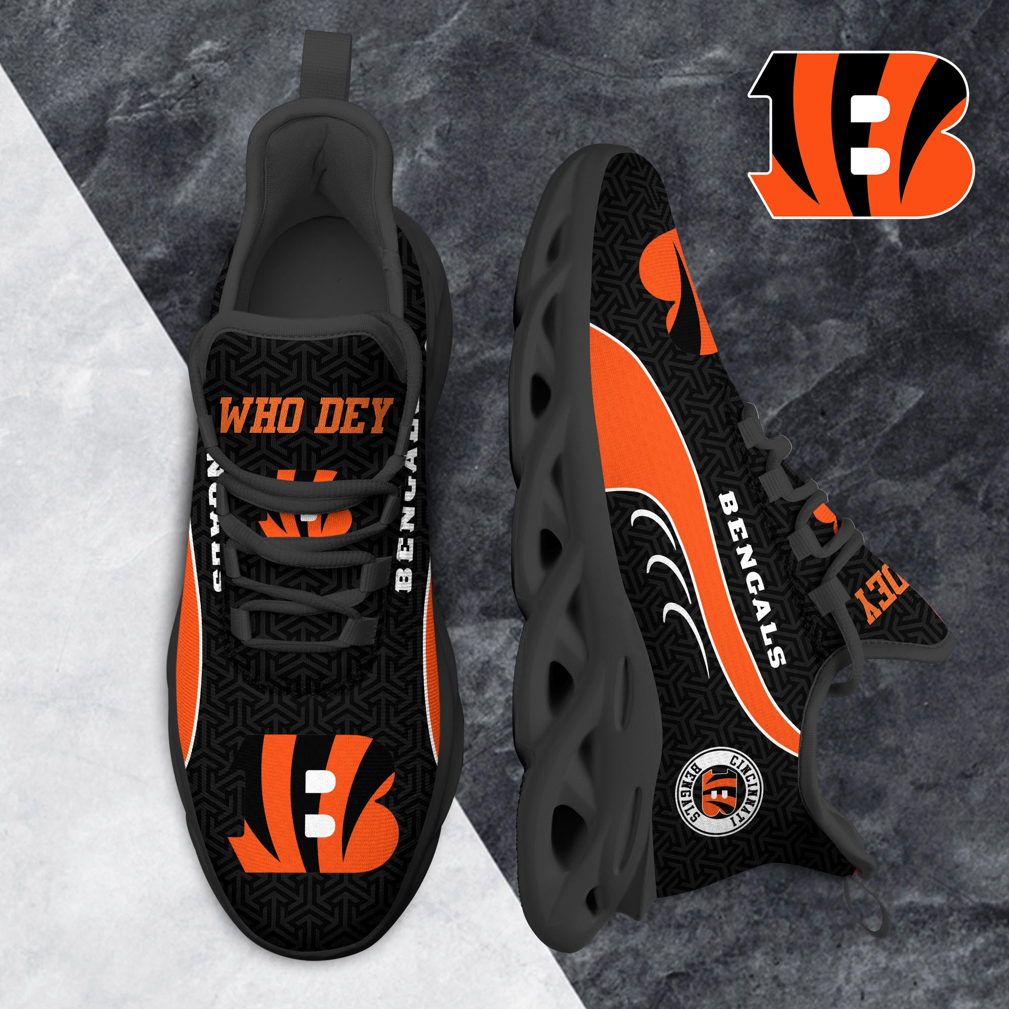 Cincinnati Bengals Clunky Shoes T-42107