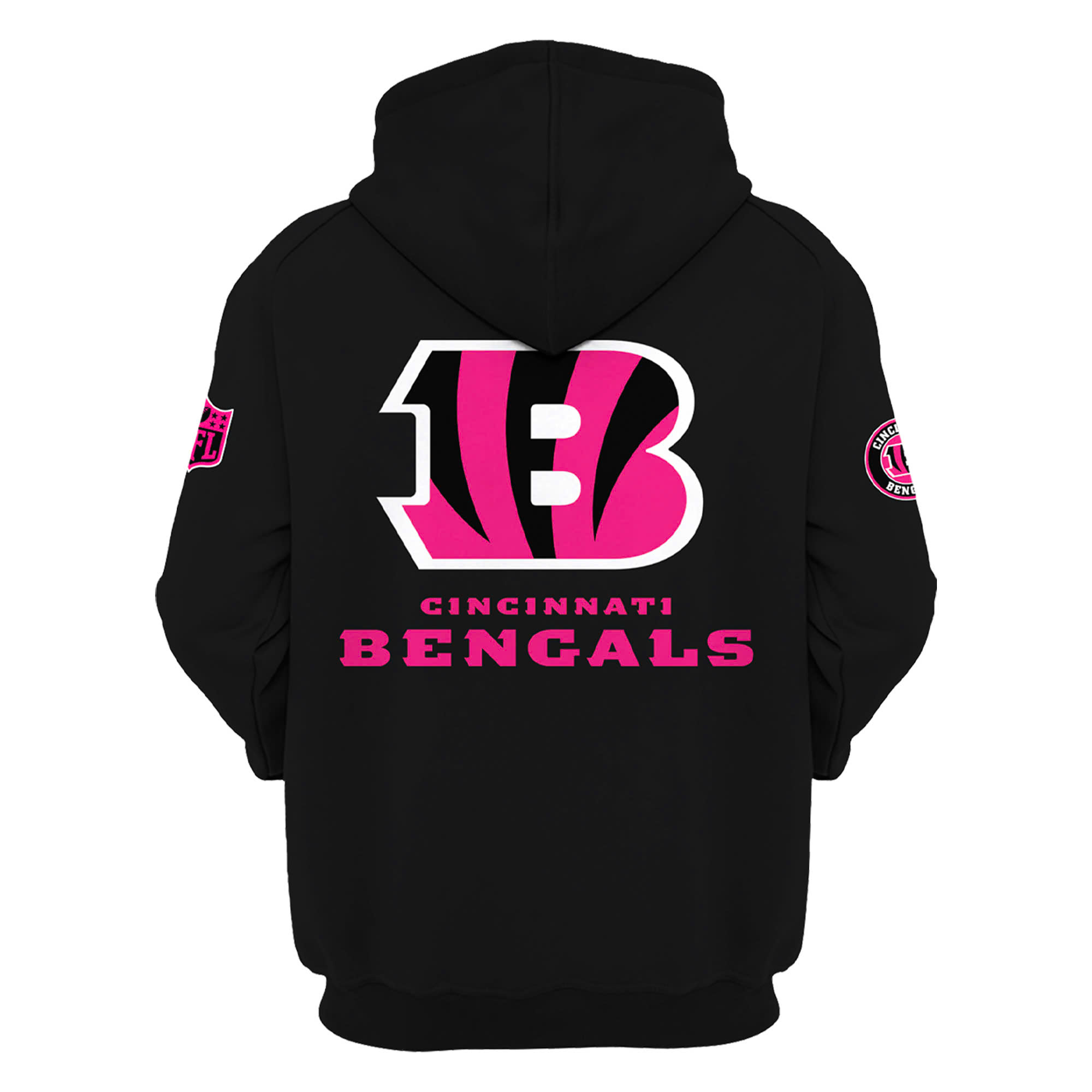 Cincinnati Bengals Crucial Catch Club Pullover Hoodie V2