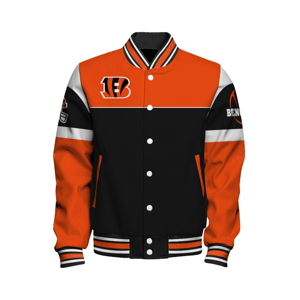 Cincinnati Bengals National Football League - Feel The Power Unisex Varsity Jacket