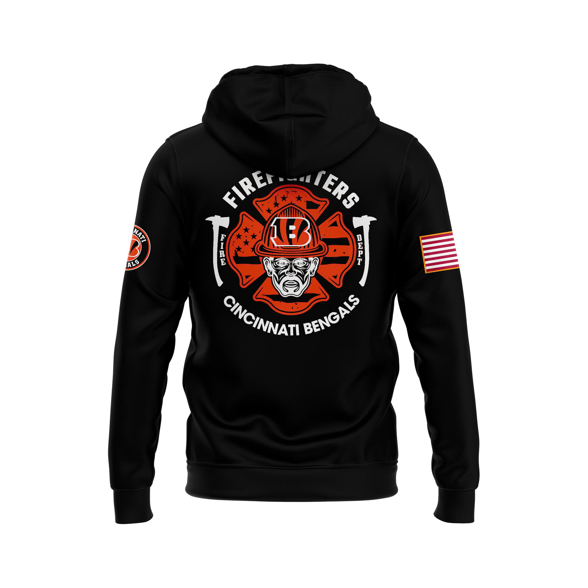 Cincinnati Bengals x Firefighter Appreciation Night Premium Pullover Hoodie