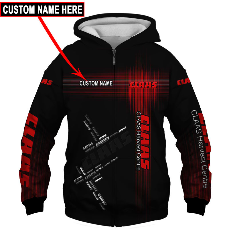 Claas Skull Tshirt, sweatshirt, Polo, Hawaiian, Hoodie 3D Apparel Full Printing Custom Name