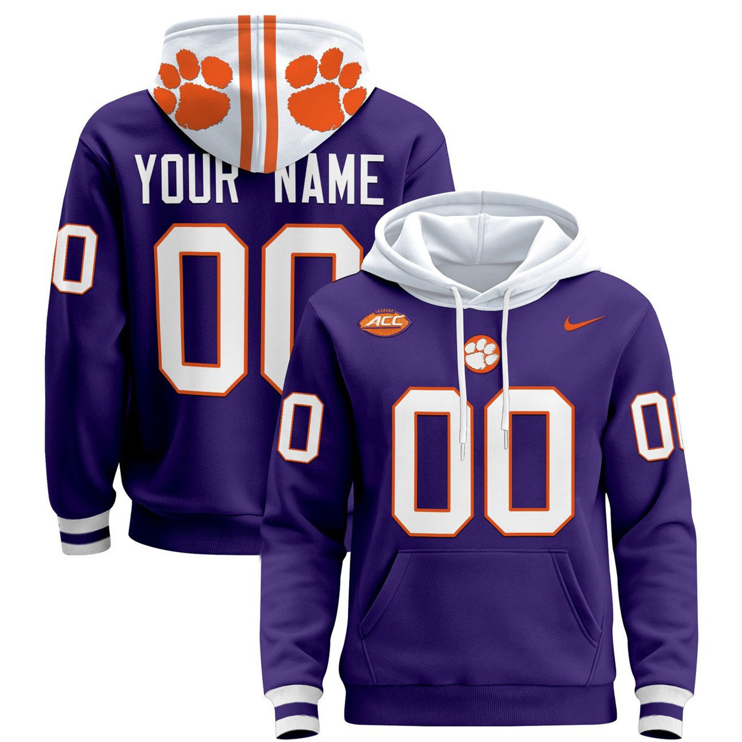 Clemson Tigers Football Hoodie