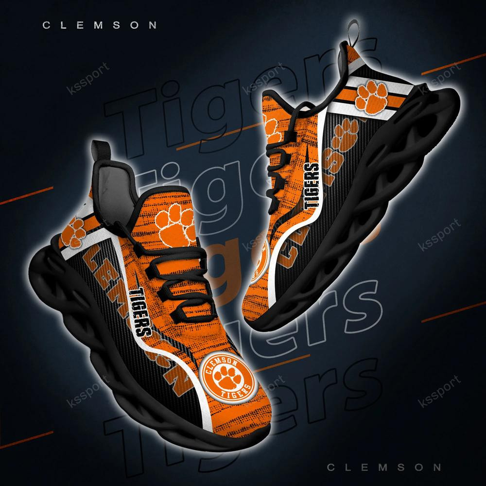 Clemson Tigers Personalized Max Soul Shoes 2022