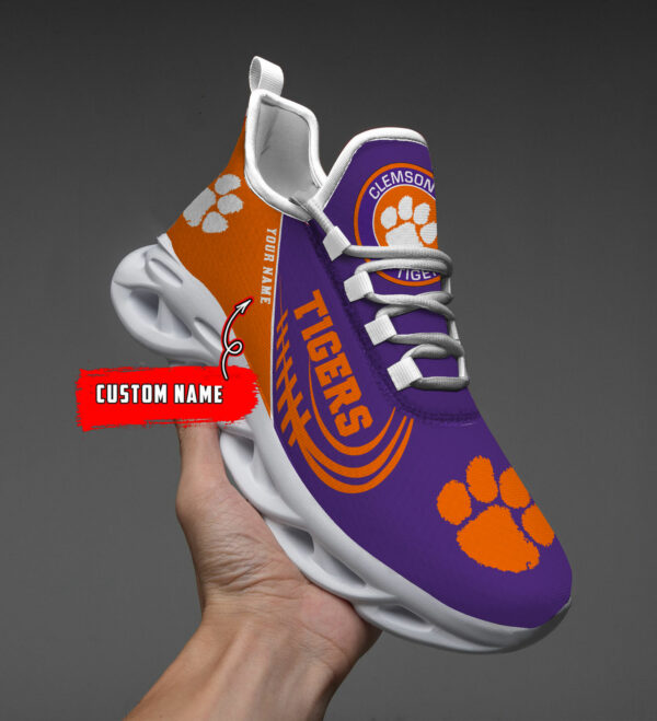 Clemson Tigers PERSONALIZED MAX SOUL SHOES T1