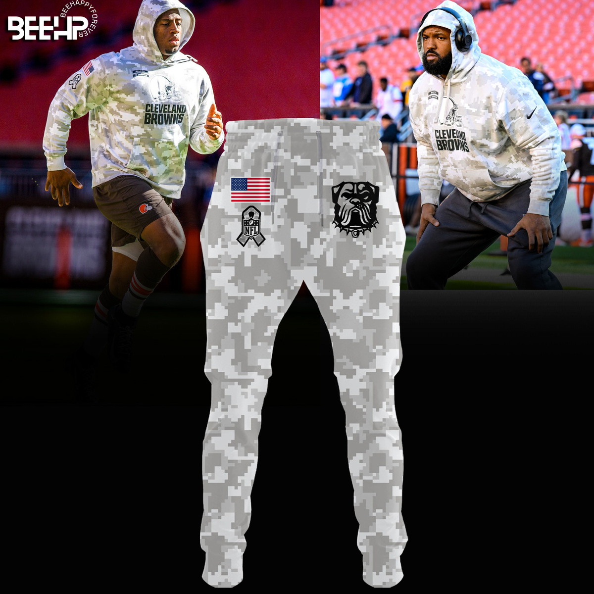 Cleveland Browns Camo Salute to Service Combo