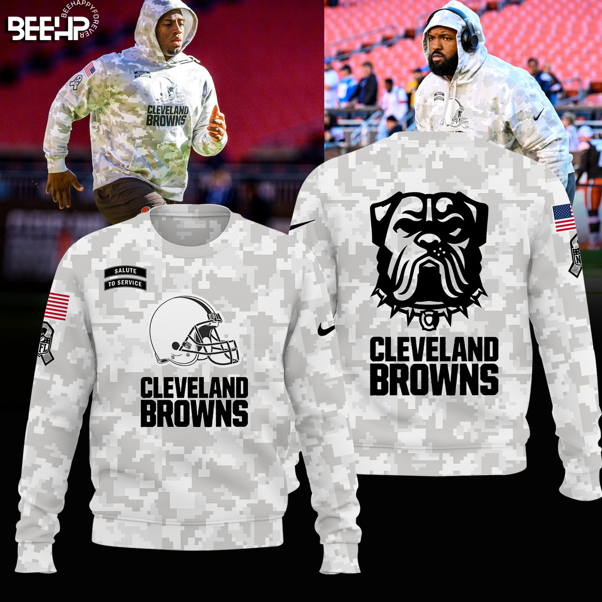 Cleveland Browns Camo Salute to Service Jogger