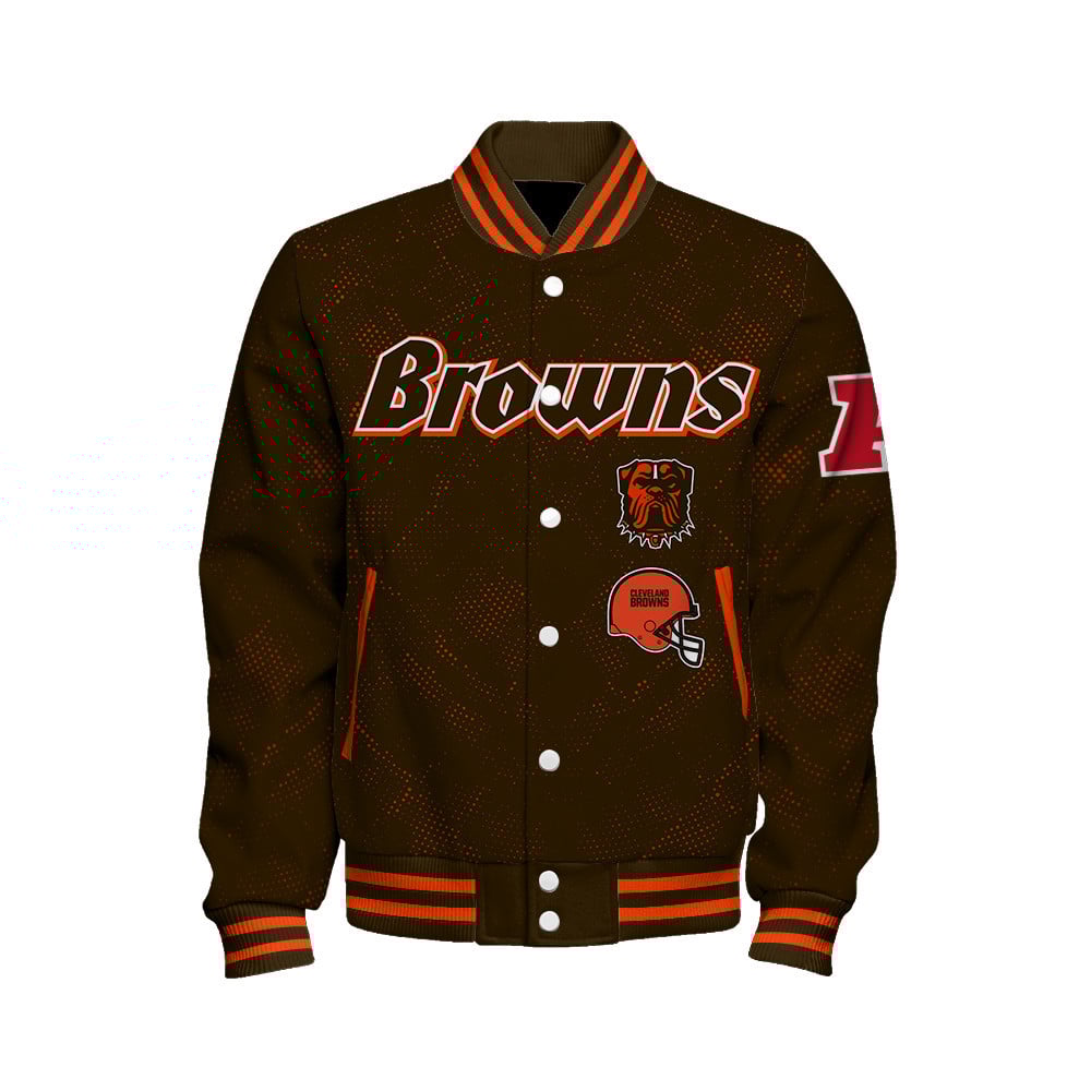 Cleveland Browns - Continue Writing The Dream Unisex Varsity Jacket