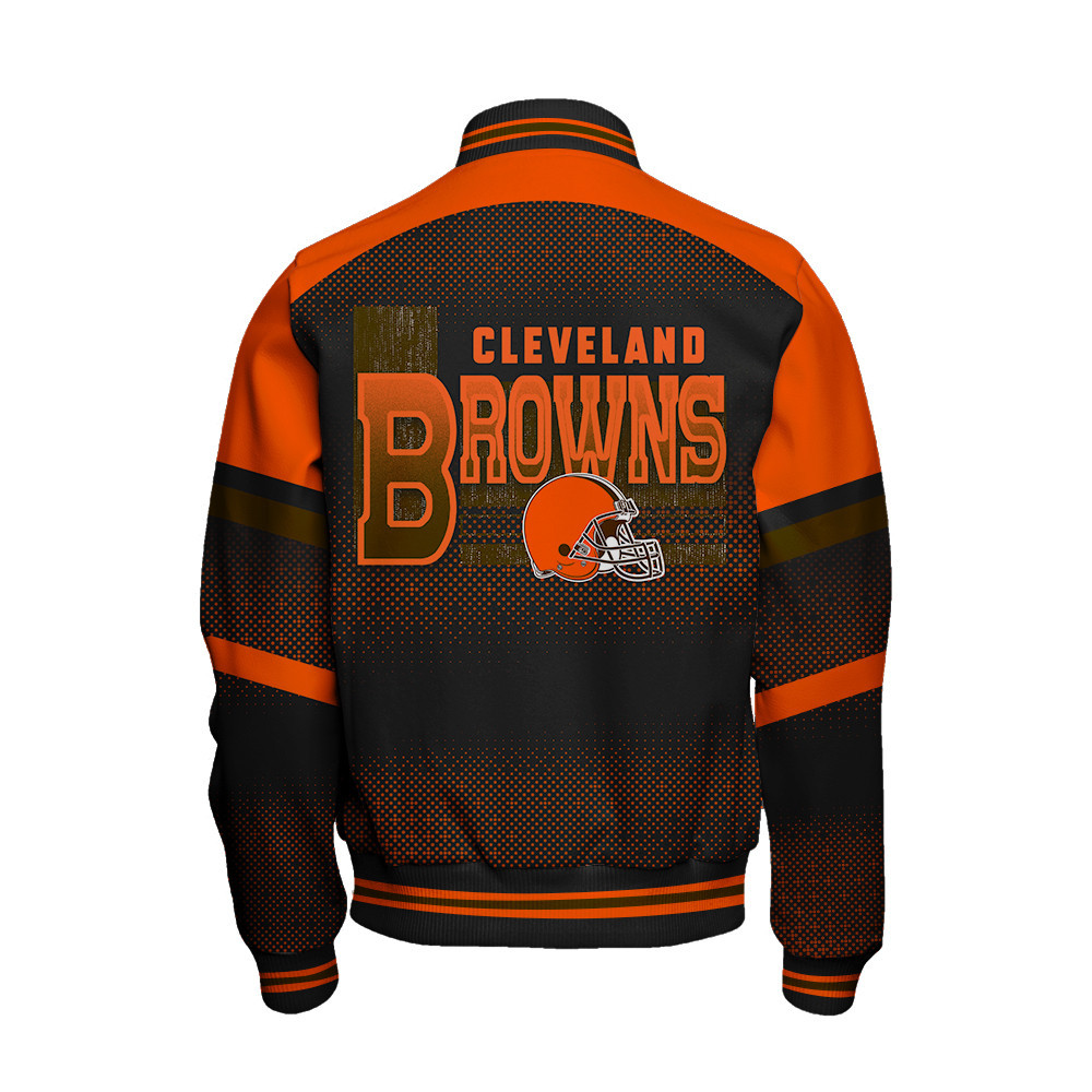 Cleveland Browns - Fearless Warrior Unisex Varsity Jacket