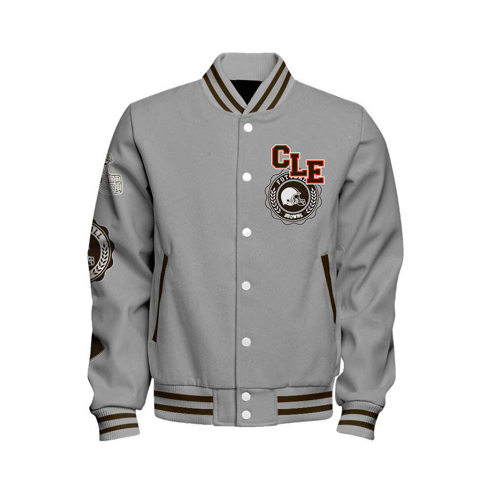 Cleveland Browns - Feel The Power Unisex Varsity Jacket