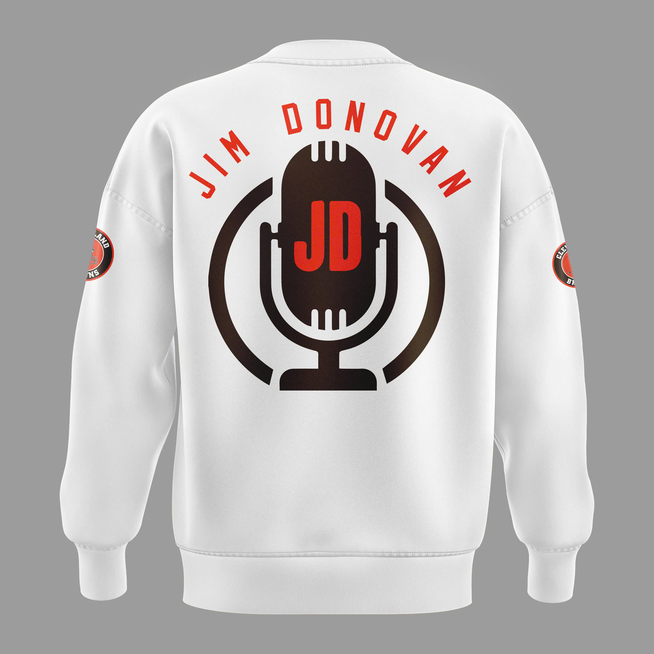 Cleveland Browns Jim Donovan Voice Special Sweater Shirt