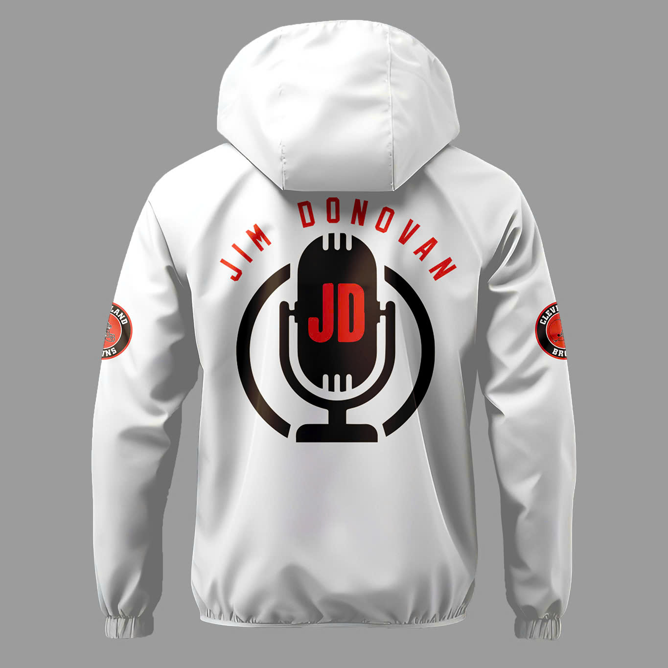 Cleveland Browns Jim Donovan Voice Special Wind Jacket