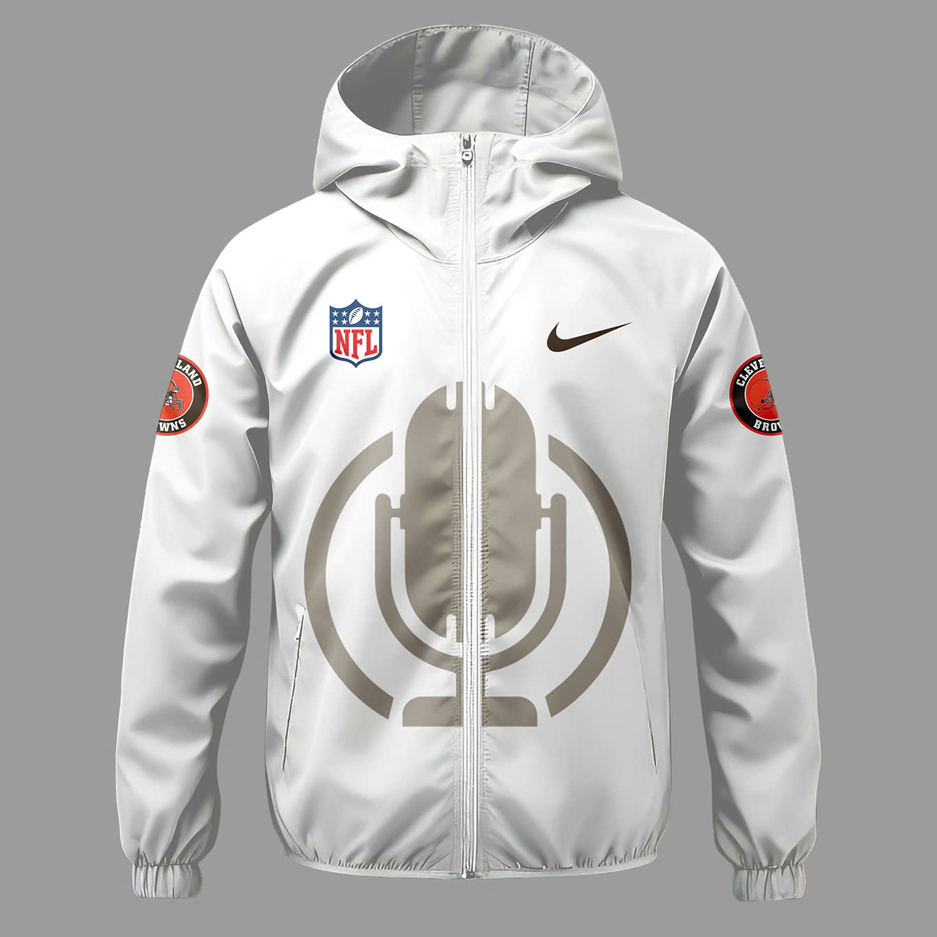 Cleveland Browns Jim Donovan Voice Special Wind Jacket