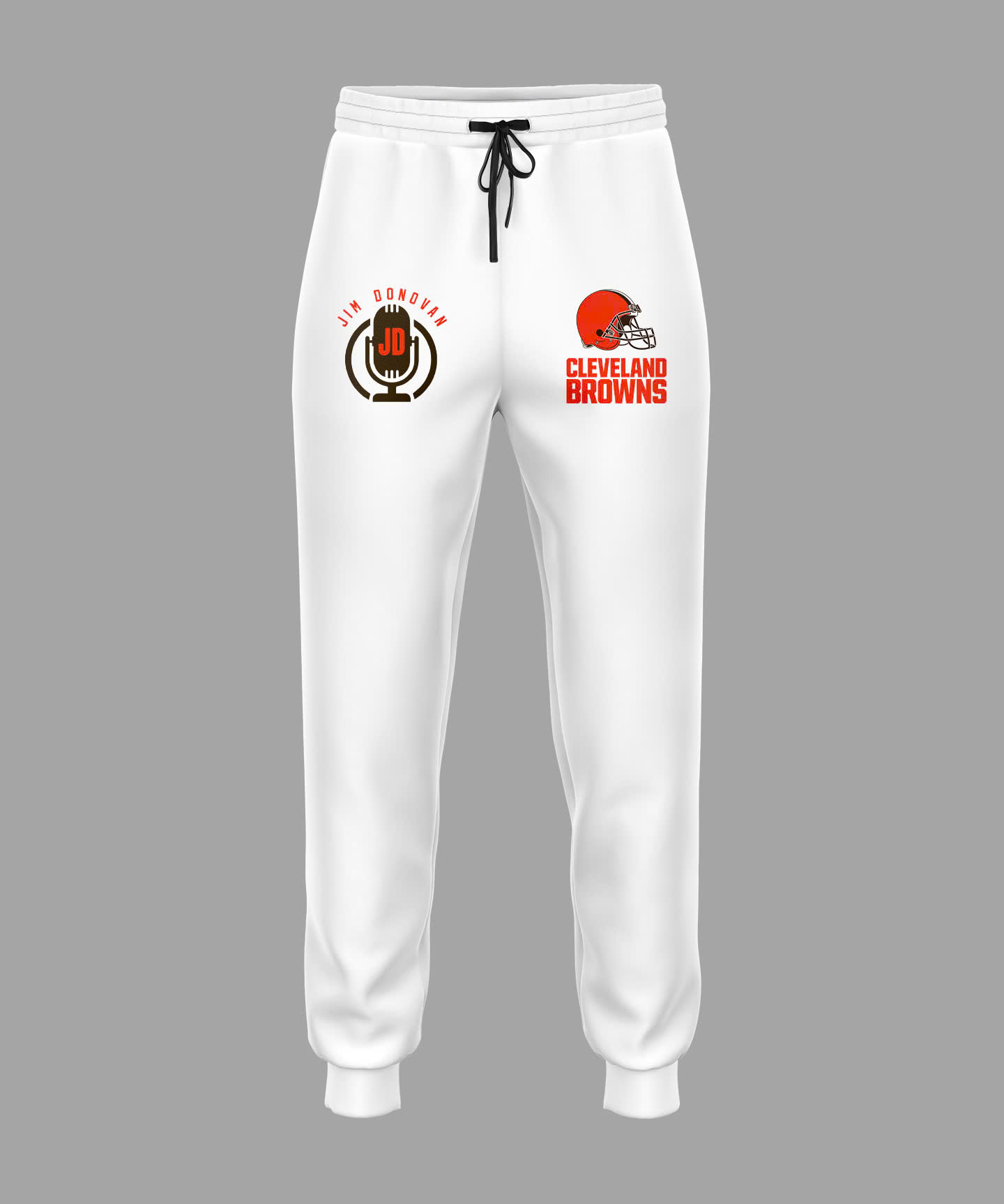 Cleveland Browns Jim Donovan Voice Special Zip Hoodie