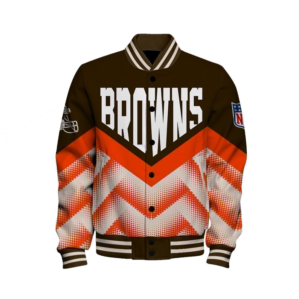 Cleveland Browns - We Are One Unisex Varsity Jacket