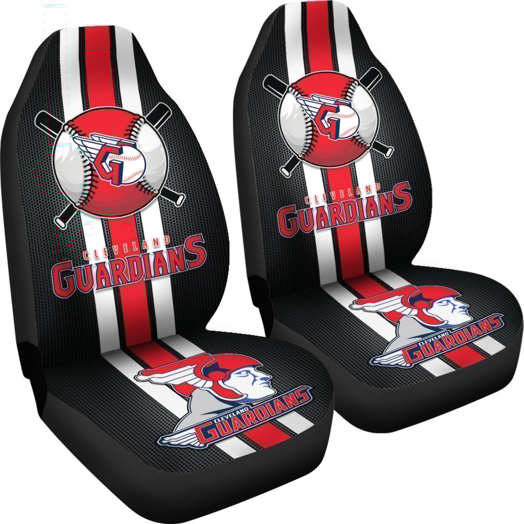 Cleveland Guardians Car Seat Covers MBL Baseball Ph220914-08
