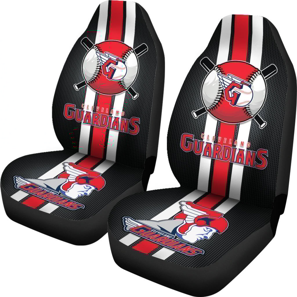 Cleveland Guardians Car Seat Covers MBL Baseball Ph220914-08