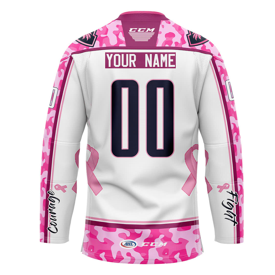 Coachella Valley Firebirds Pink in the Rink Jersey