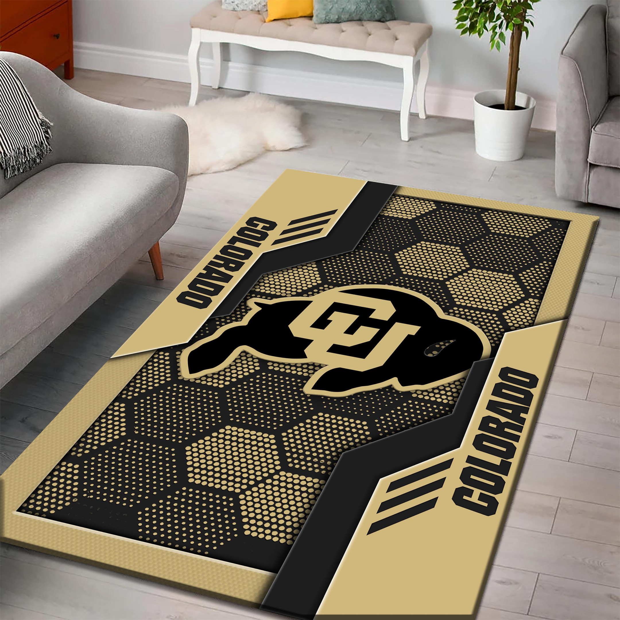 Colorado Buffaloes Area Rugs 3727