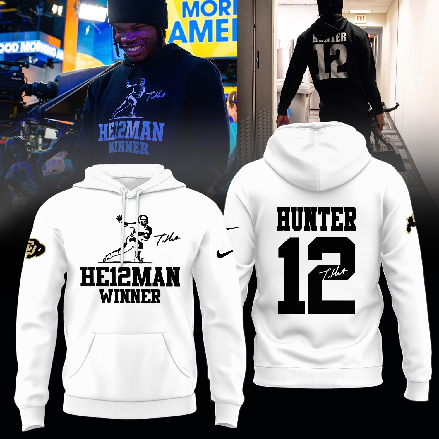 Colorado Buffaloes Limted Edition Heisman Travis Hunter†Shirt