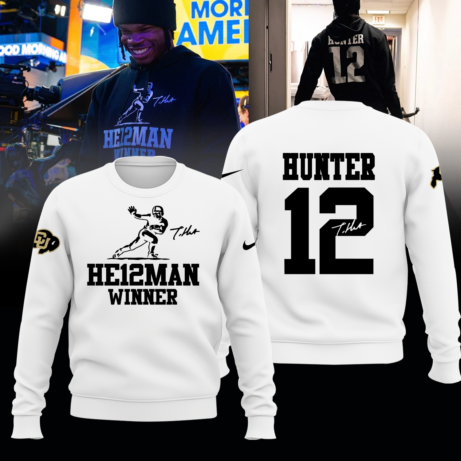 Colorado Buffaloes Limted Edition Heisman Travis Hunter†Shirt