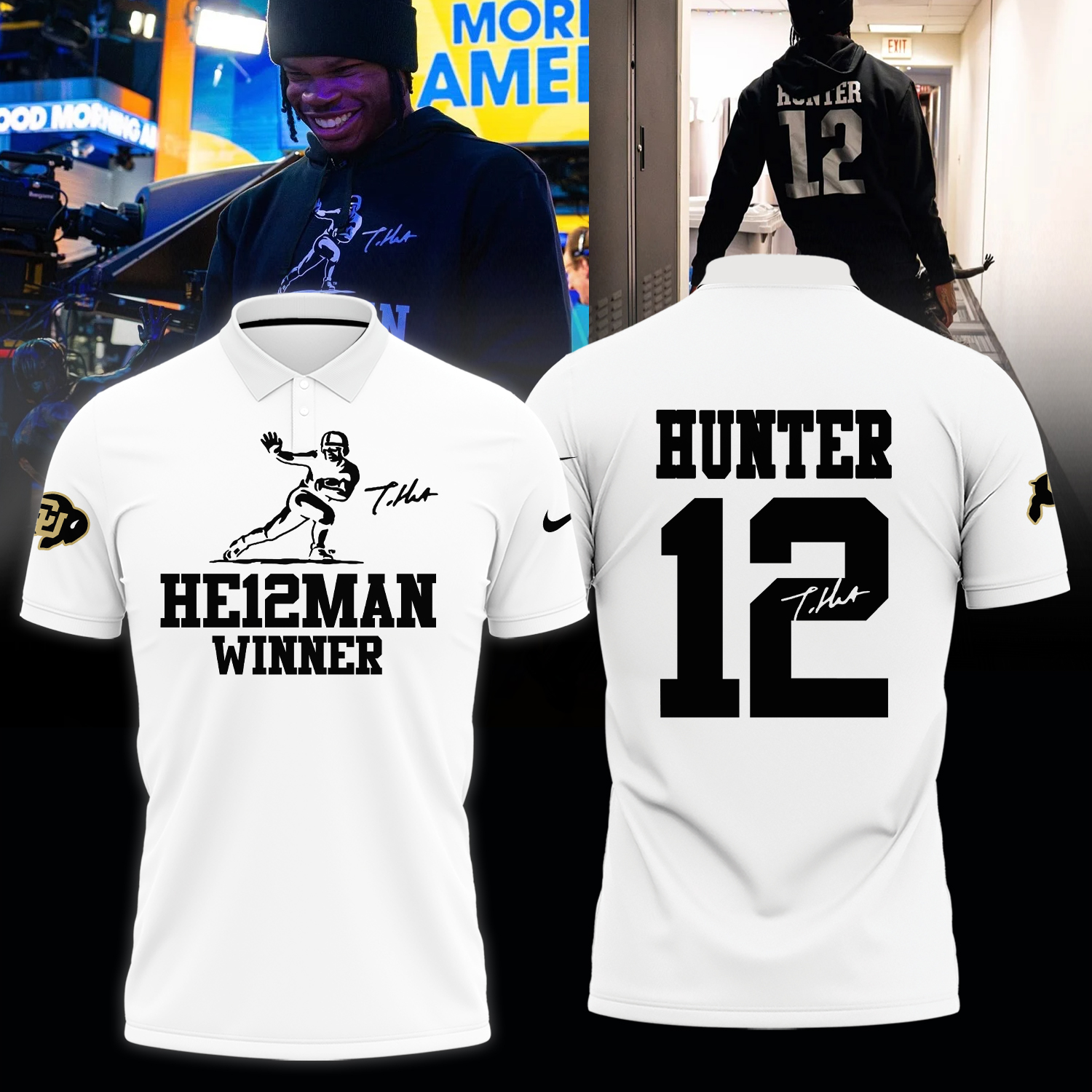 Colorado Buffaloes Limted Edition Heisman Travis Hunter†Shirt