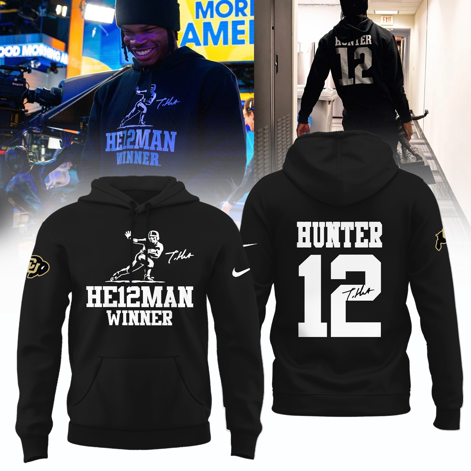 Colorado Buffaloes Limted Edition Heisman Travis Hunter†Shirt
