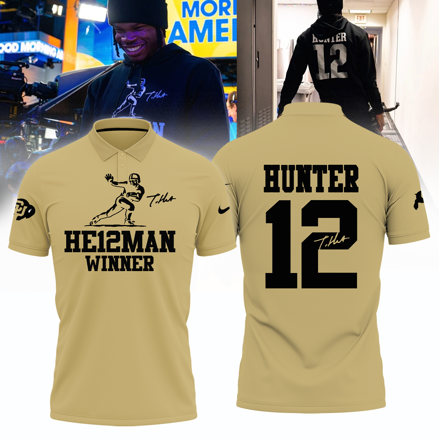 Colorado Buffaloes Limted Edition Heisman Travis Hunter†Shirt