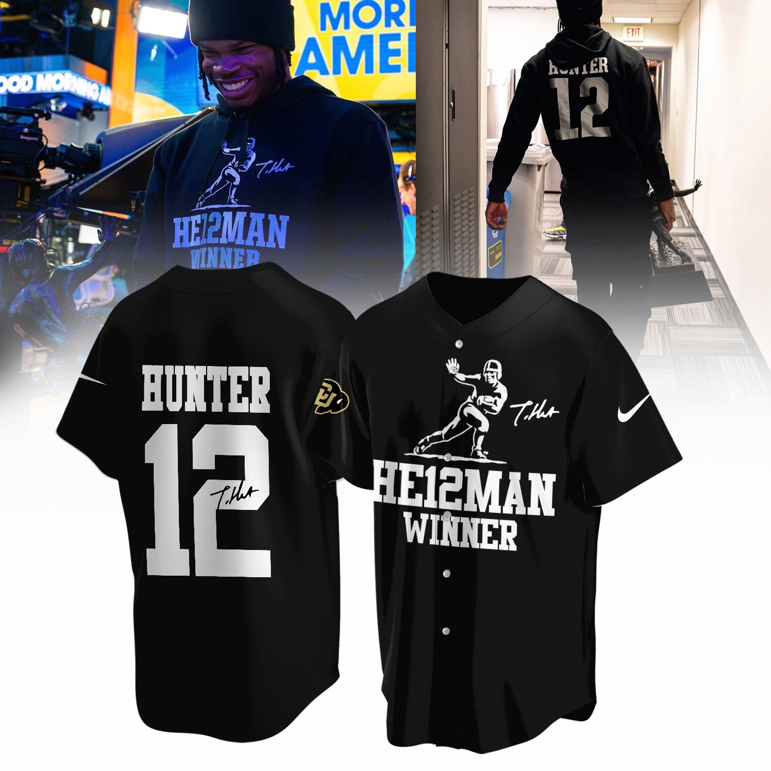Colorado Buffaloes Limted Edition Heisman Travis Hunter†Shirt