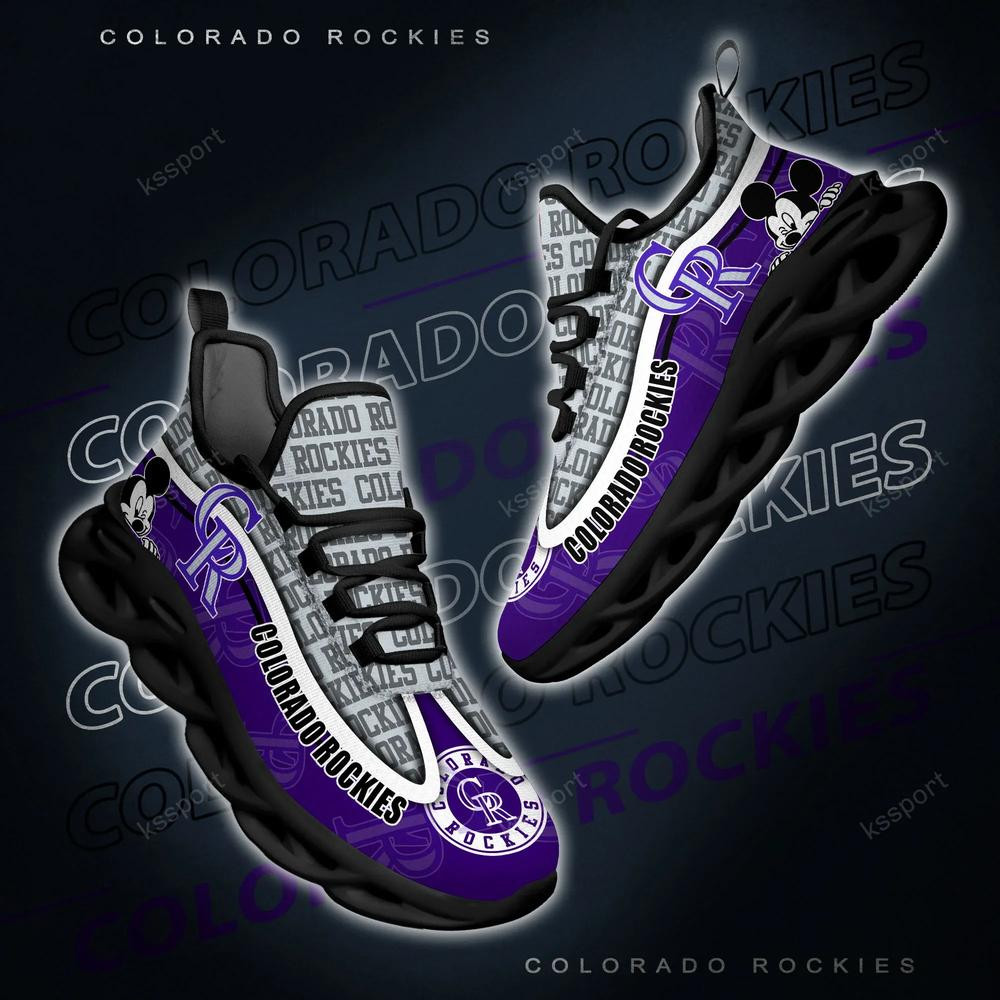 Colorado Rockies Max Soul Clunky Sneakers