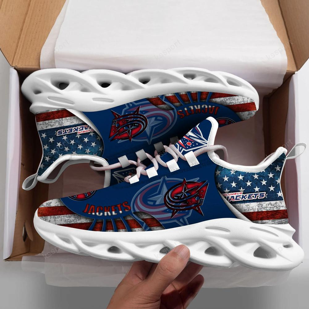 Columbus Blue Jackets Max Soul Clunky Shoes