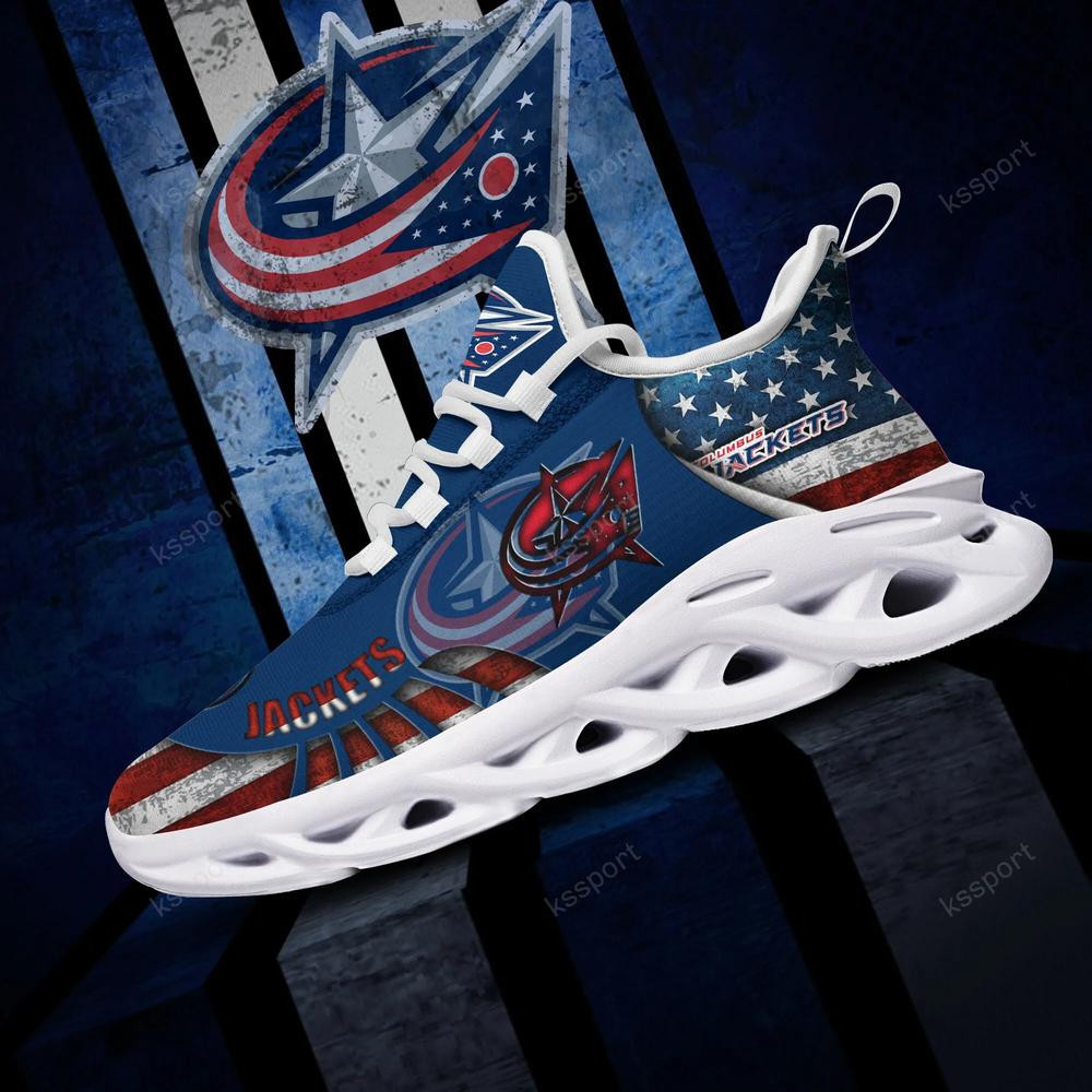 Columbus Blue Jackets Max Soul Clunky Shoes