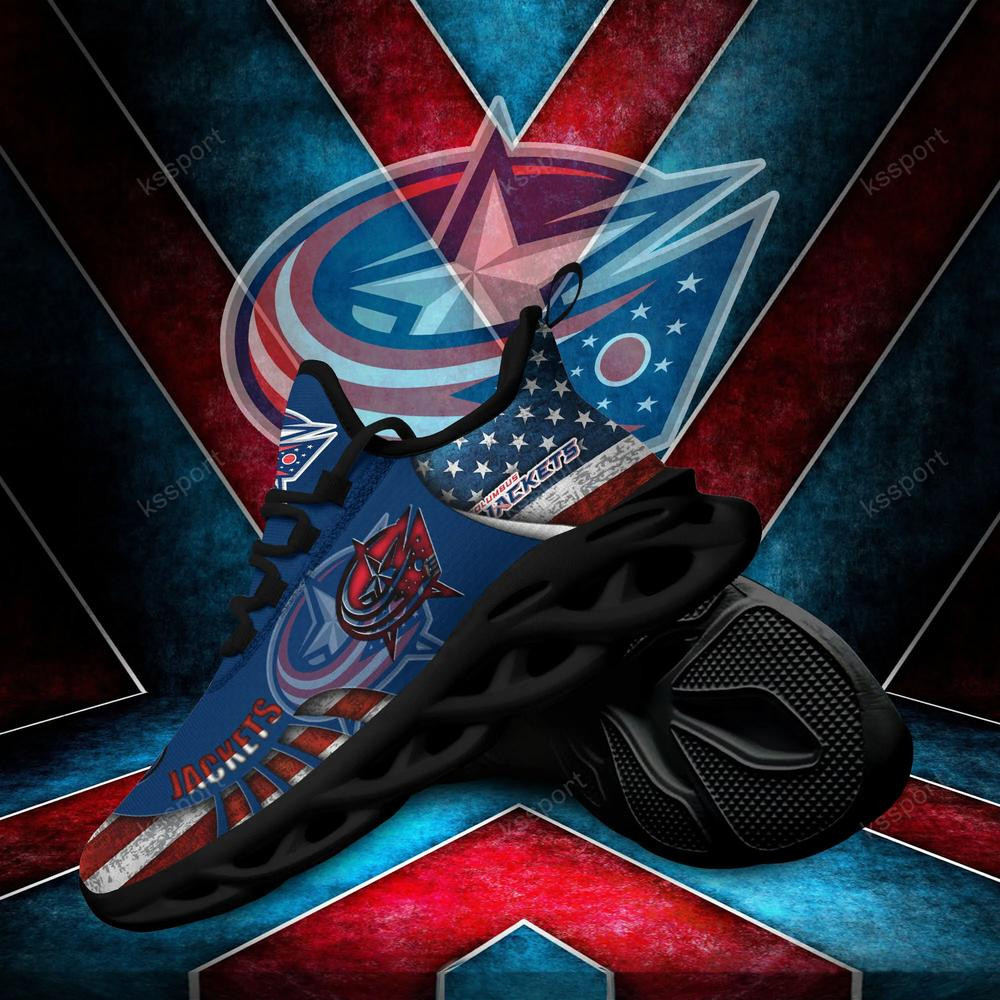 Columbus Blue Jackets Max Soul Clunky Shoes