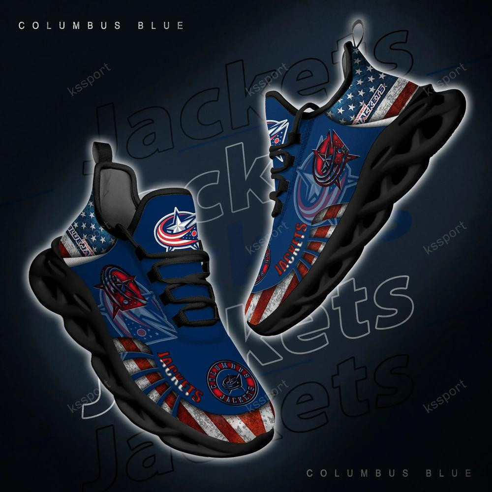 Columbus Blue Jackets Max Soul Clunky Shoes