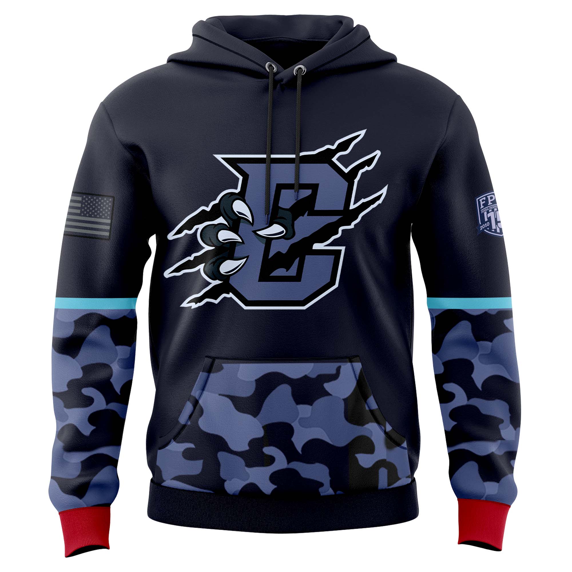 Columbus River Dragons x Military Night Hoodie