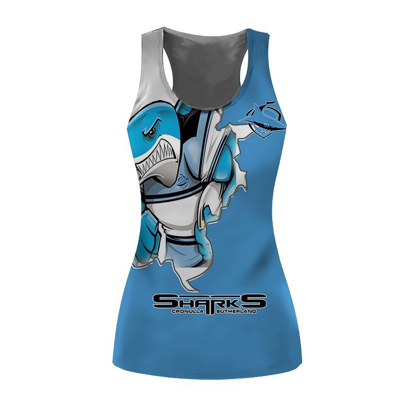 Cronulla Sharks Printing T-Shirt, Polo, Hoodie, Zip, Bomber 2374
