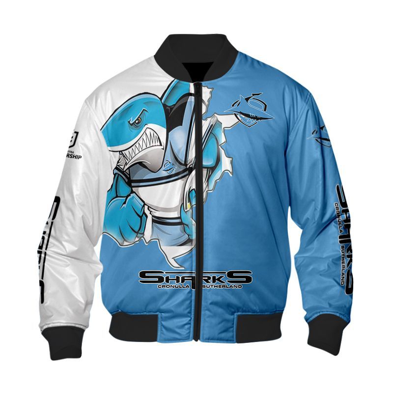 Cronulla Sharks Printing T-Shirt, Polo, Hoodie, Zip, Bomber 2374