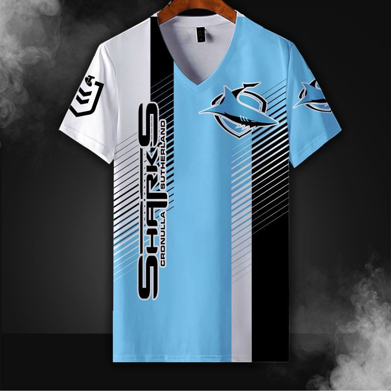 Cronulla Sharks Printing T-Shirt, Polo, Hoodie, Zip, Bomber 3211
