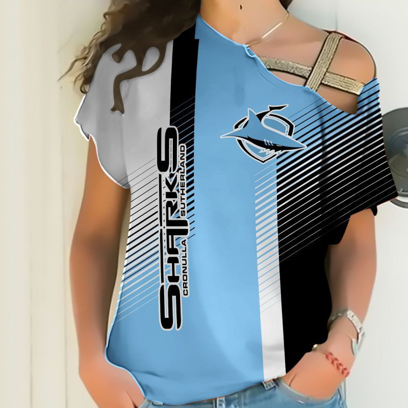 Cronulla Sharks Printing T-Shirt, Polo, Hoodie, Zip, Bomber 3211