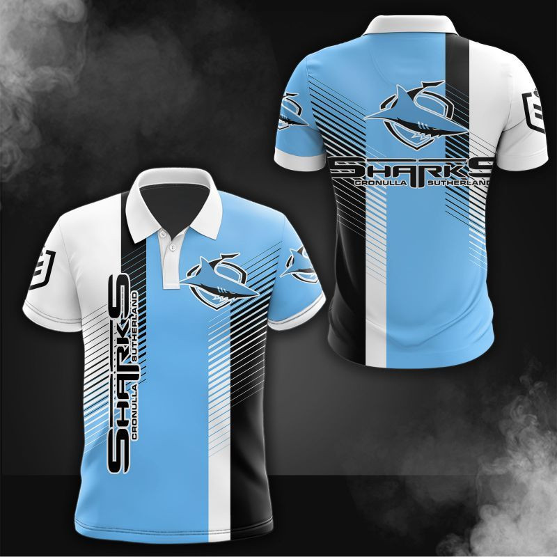 Cronulla Sharks Printing T-Shirt, Polo, Hoodie, Zip, Bomber 3211