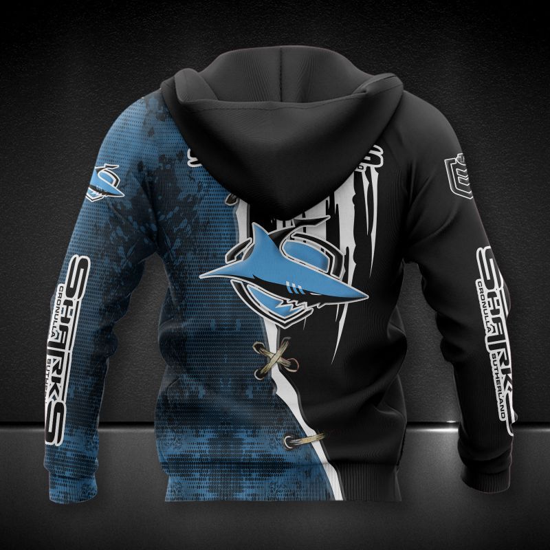 Cronulla Sharks Printing T-Shirt, Polo, Hoodie, Zip, Bomber 7849