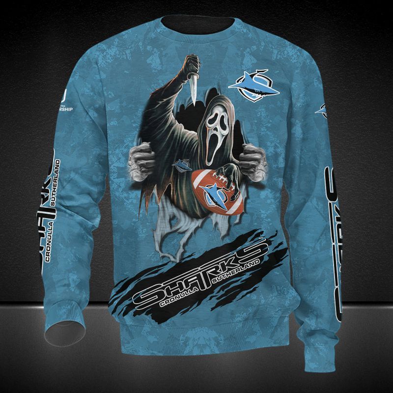 Cronulla Sharks Printing T-Shirt, Polo, Hoodie, Zip, Bomber 8155