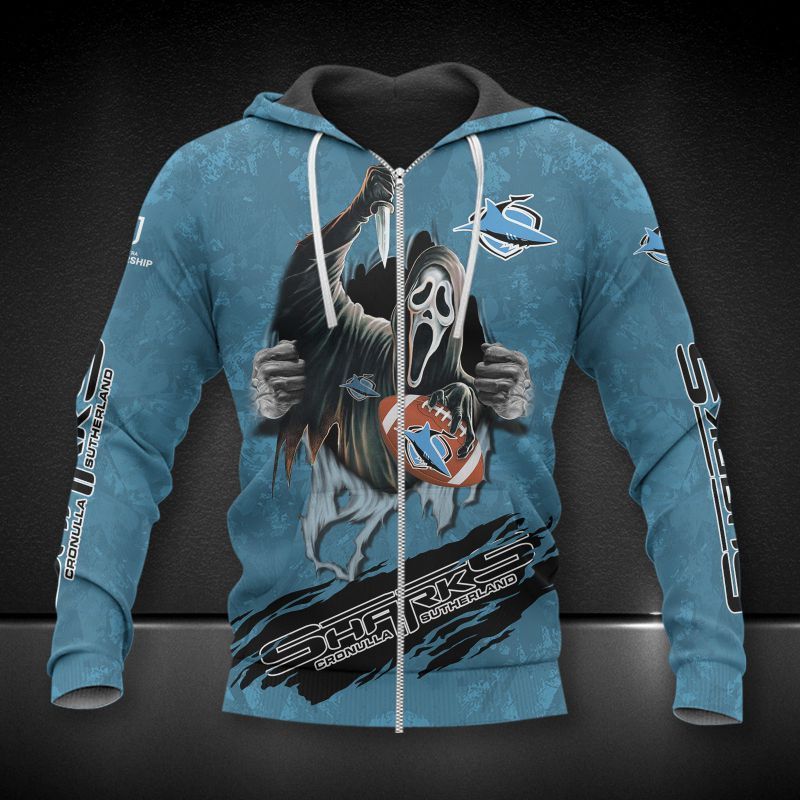 Cronulla Sharks Printing T-Shirt, Polo, Hoodie, Zip, Bomber 8155