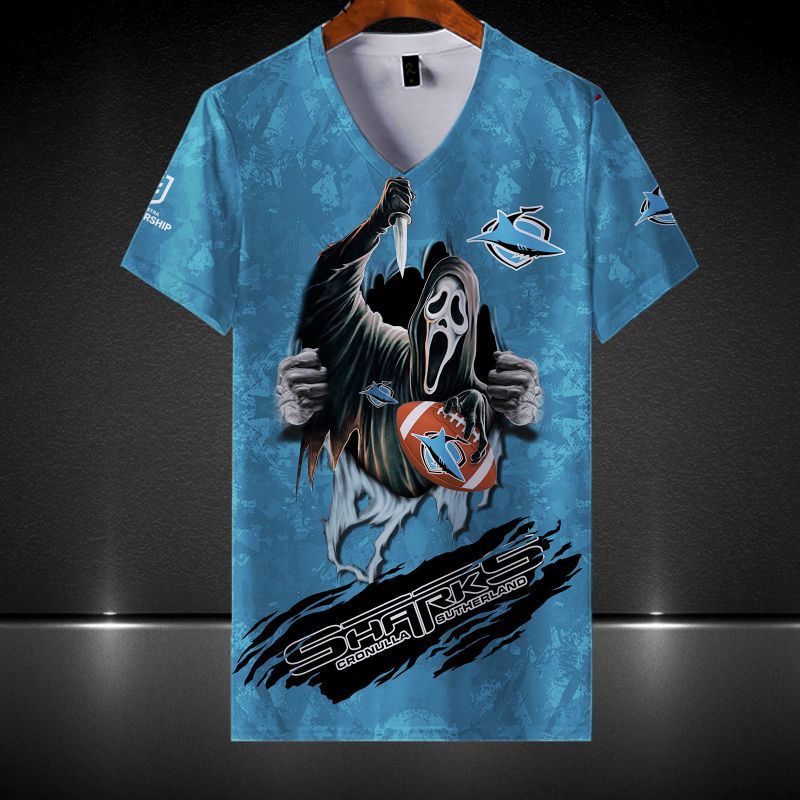 Cronulla Sharks Printing T-Shirt, Polo, Hoodie, Zip, Bomber 8155