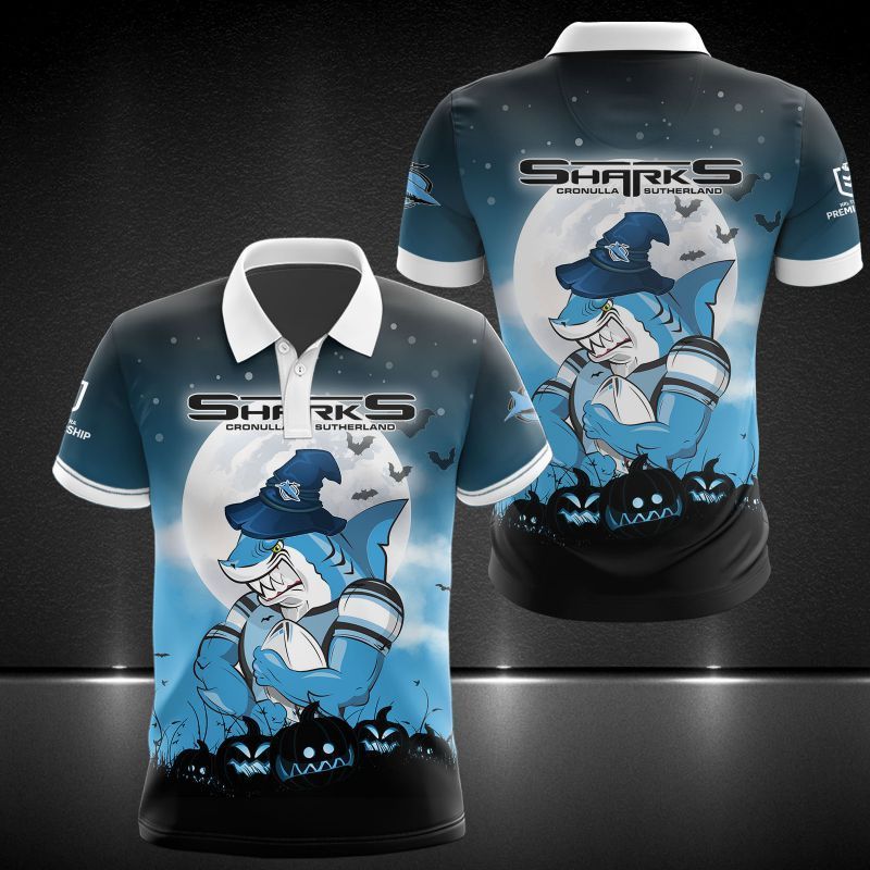 Cronulla Sharks Printing T-Shirt, Polo, Hoodie, Zip, Bomber 8171