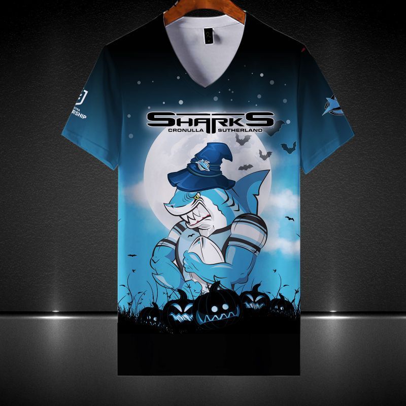 Cronulla Sharks Printing T-Shirt, Polo, Hoodie, Zip, Bomber 8171