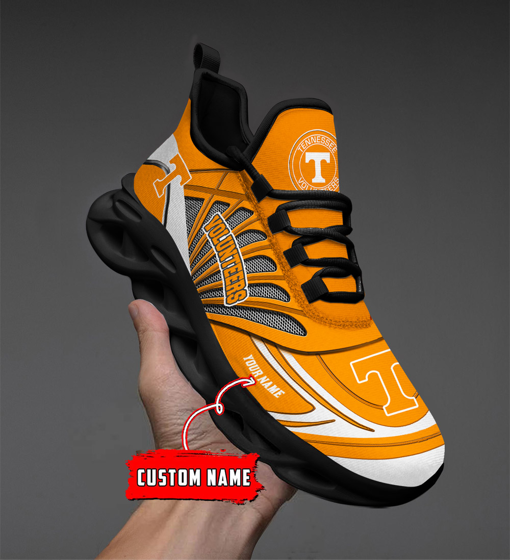 Custom Name 09 Tennessee Volunteers PERSONALIZED MAX SOUL SHOES DS001