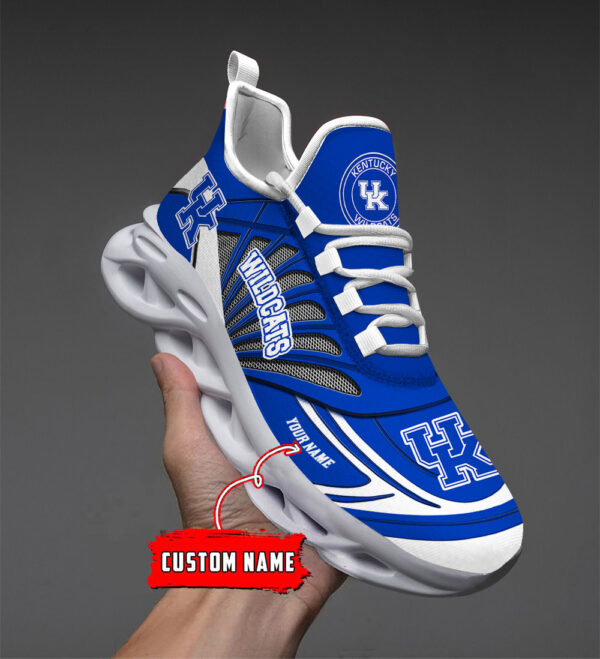 Custom Name 12 Kentucky Wildcats PERSONALIZED MAX SOUL SHOES DS001