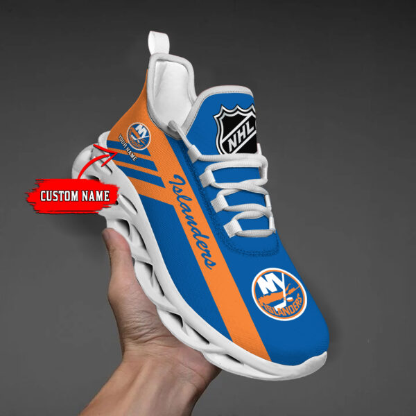 Custom Name New York Islanders PERSONALIZED MAX SOUL SHOES DS004