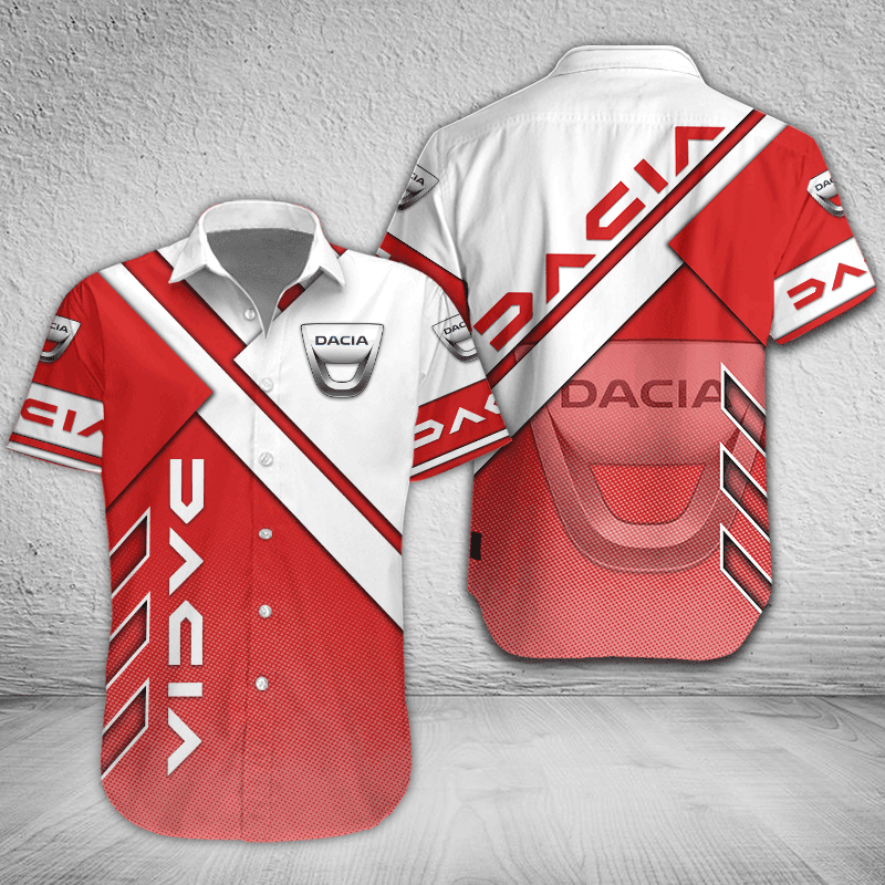 Dacia Button Shirt Custom Name, Multicolor